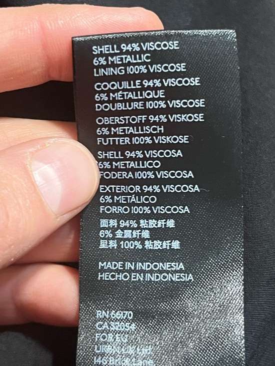 Anthropologie Multicolor Metallic Gold Long Sleeve Maxi Dress size Medium - Picture 4 of 12